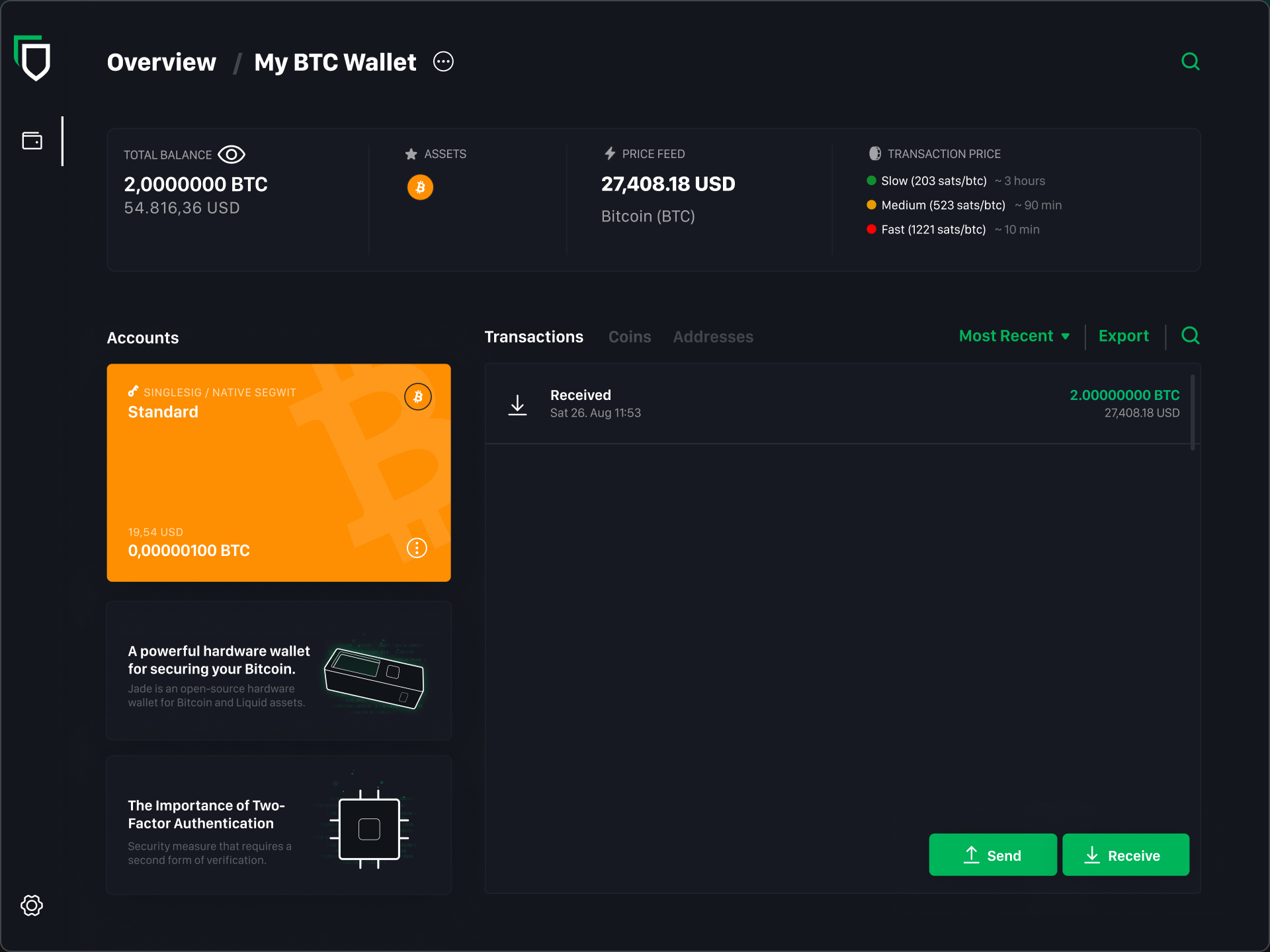 Blockstream Green 2.0: A New, Accessible Experience for Bitcoin Desktop Wallets