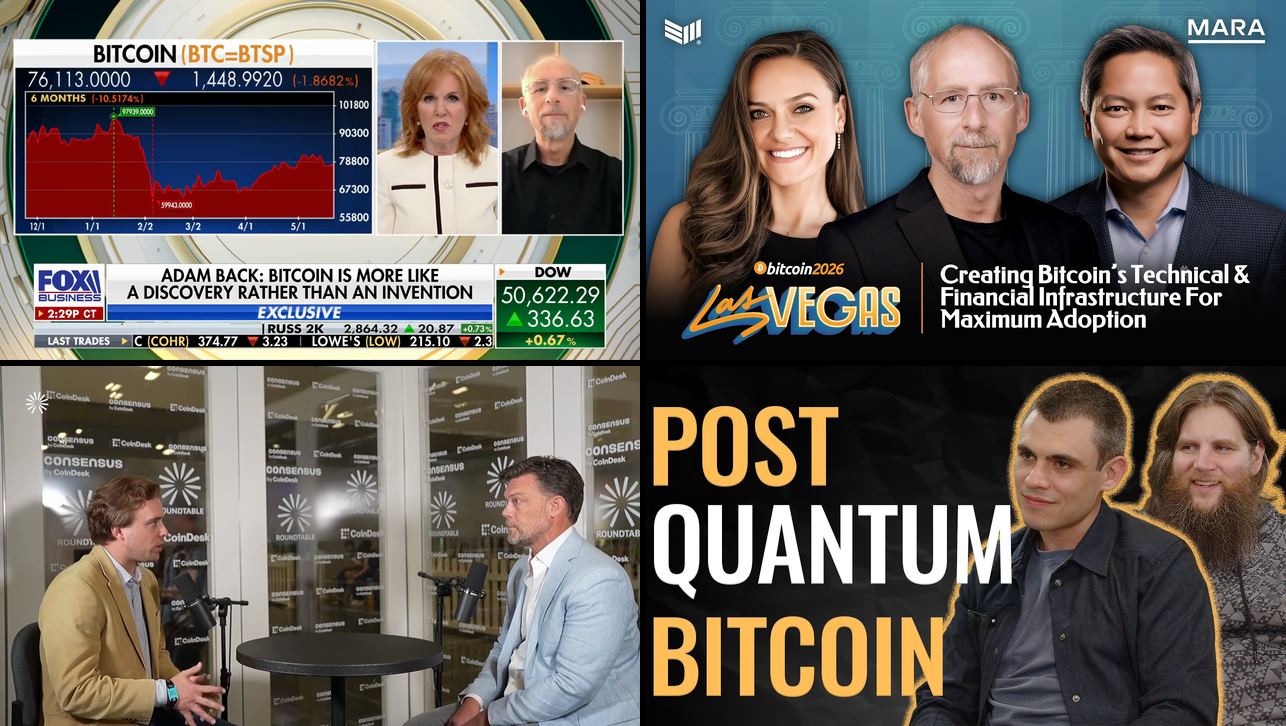 Blockstream appeared in the media on the news, conferences, tech publications, YouTube, and more in Q2 2026.