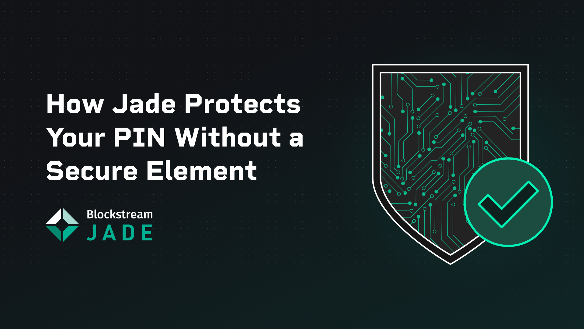 Blockstream Details a Hardware Wallet That Protects a PIN Without a Secure Element Chip