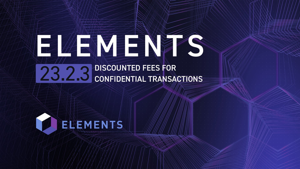 Elements 23.2.3: Discounted Fees for Confidential Transactions