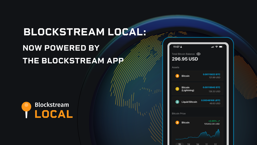 Blockstream Local: Now Powered by the Blockstream App