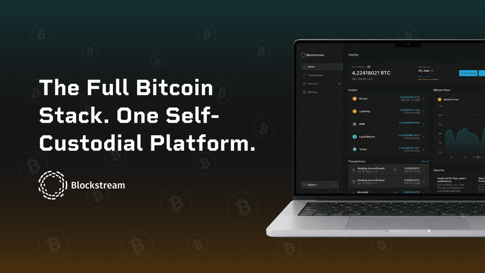 On-Chain Swaps and Lightning Come to the Blockstream Desktop App