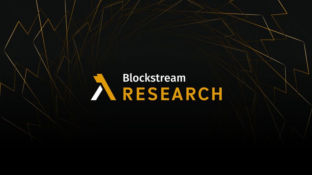 The Focus of Blockstream Research