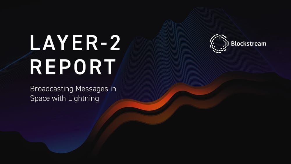Broadcasting Messages in Space with Lightning