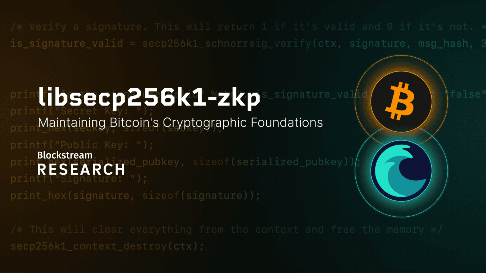 Blockstream Research Brings libsecp256k1-zkp Back Up to Speed