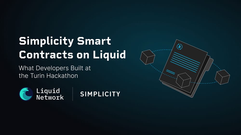Simplicity Developers Show Off at the Turin Hackathon
