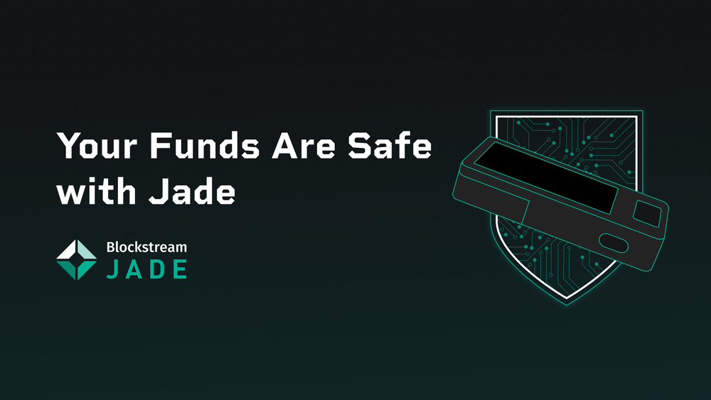 Jade Is Unaffected by the Recent Coldcard Vulnerability