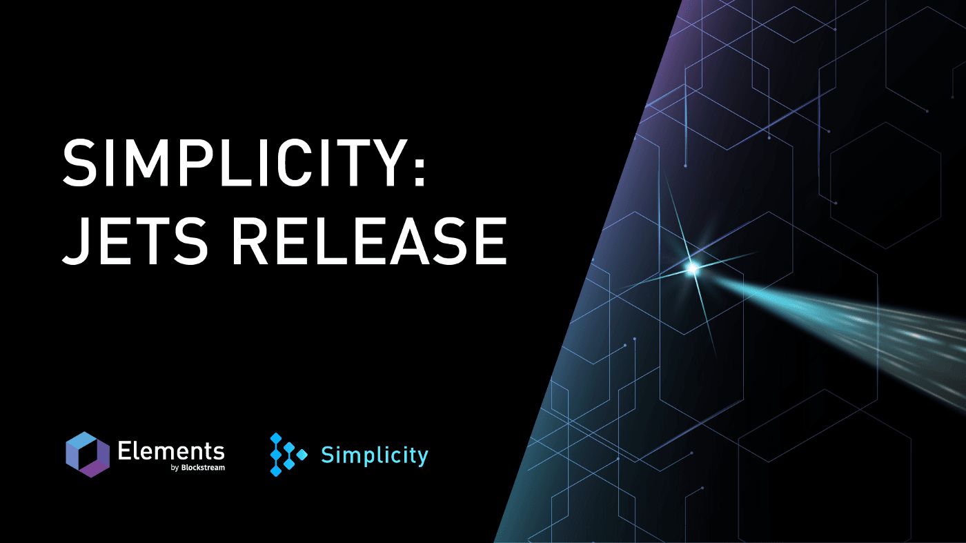 Simplicity: Jets Release