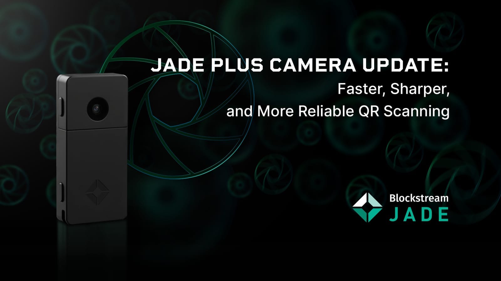 With the Jade Plus camera upgrade, QR scanning executes up to 35% faster. 